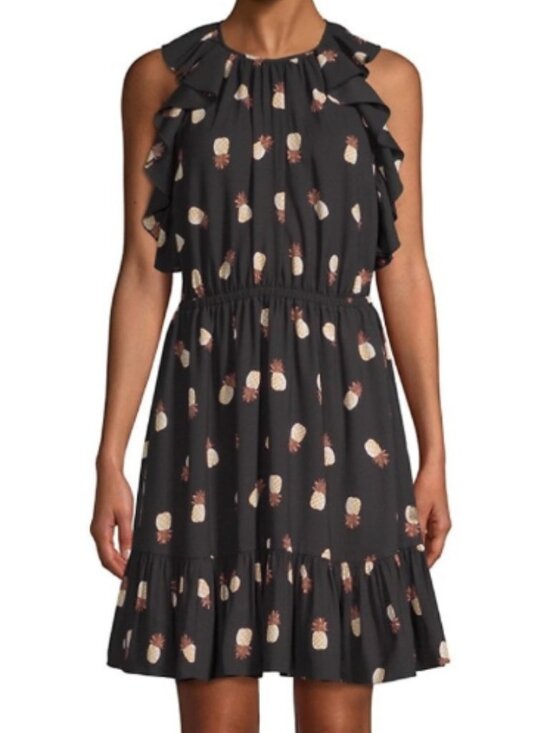 kate spade Dresses & Skirts - Kate Spade Pineapple Dress By the Pool - Black